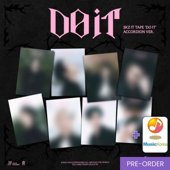{PRE-ORDER} Stray Kids - SKZ IT TAPE [DO IT] (Accordion Ver.) + MusicKorea Photocard